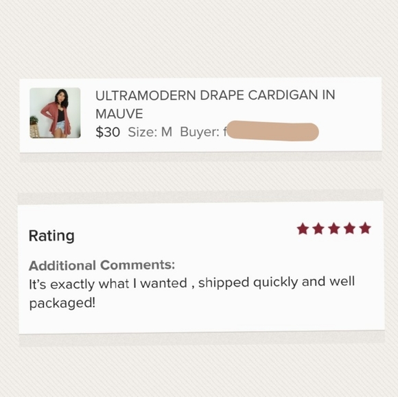 𝙇𝘼𝙎𝙏 𝙊𝙉𝙀 | ULTRAMODERN OPEN CARDIGAN MAUVE - Picture 8 of 8